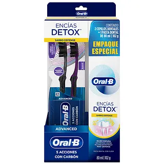 Cepillos Oral B Cepillos + Crema Dental