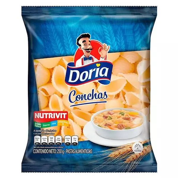 Pasta Doria Conchas