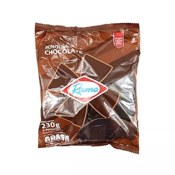 Ponque Chocolate Ramito Tradicional