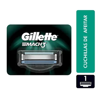 Prestobarba Gillette Repuesto Mach3