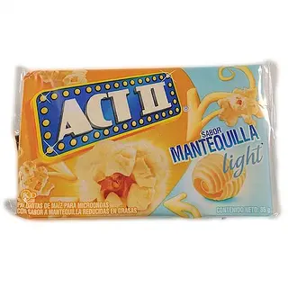 Palomitas Act Ii Mantequilla Light