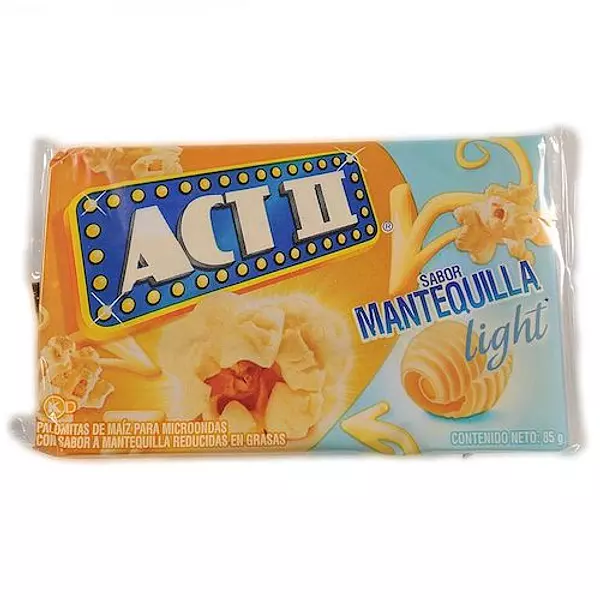 Palomitas Act Ii Mantequilla Light