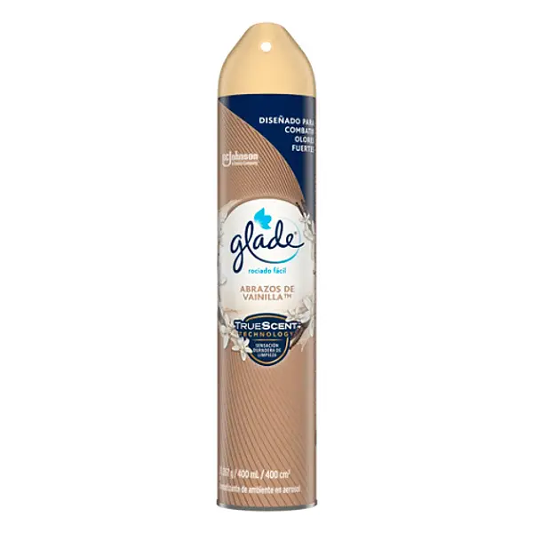Ambientador Glade Aerosol Abrazos Vainilla