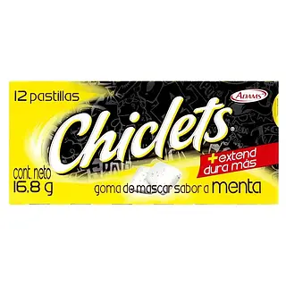 Goma De Mascar Chicles Menta