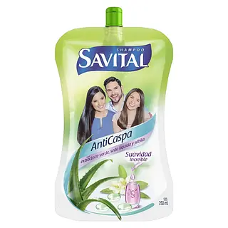 Shampoo Savital Caspa Te Y Seda