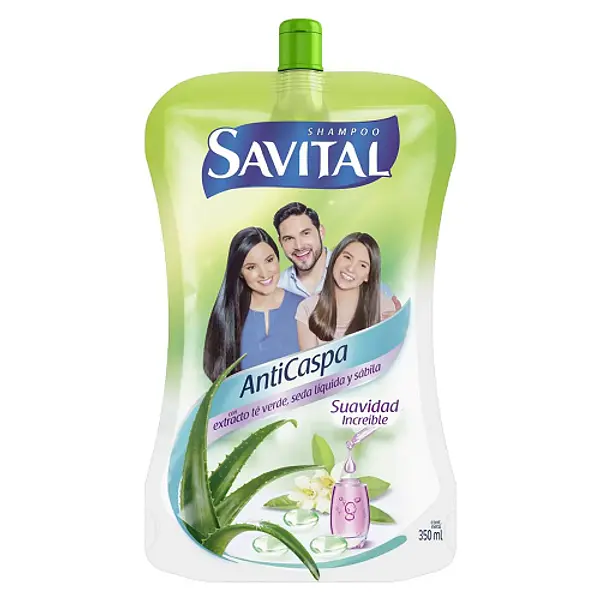 Shampoo Savital Caspa Te Y Seda