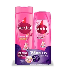 Shampoo Sedal Ceramidas + Acondicionador
