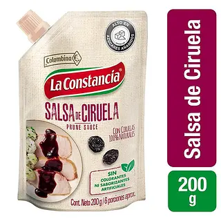 Salsa De Ciruela La Constancia