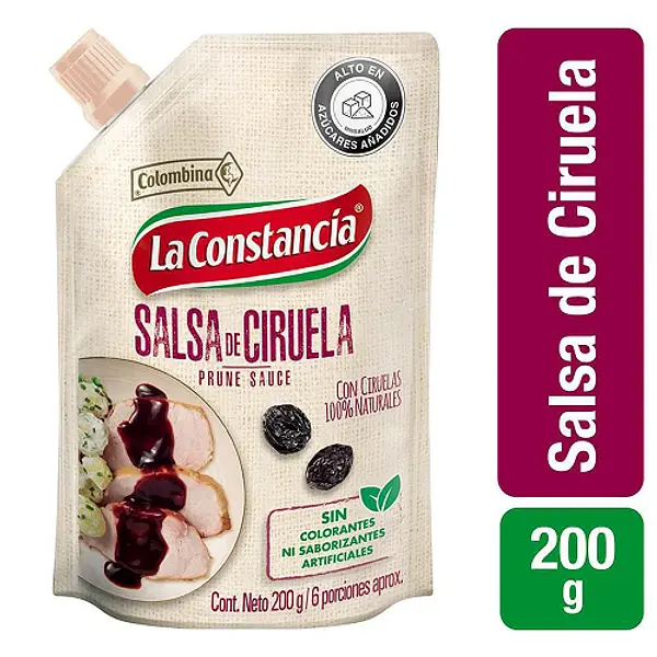 Salsa De Ciruela La Constancia