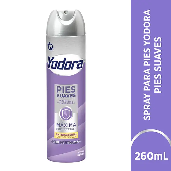 Desodorante Pies Aerosol Pies Suaves Yodora