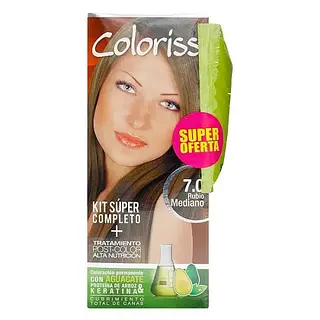 Tinte Recamier Coloriss Kit # 7.0 + Tt Complex