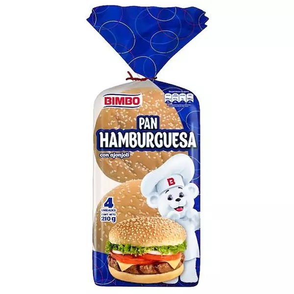 Pan de Hamburguesa Bimbo