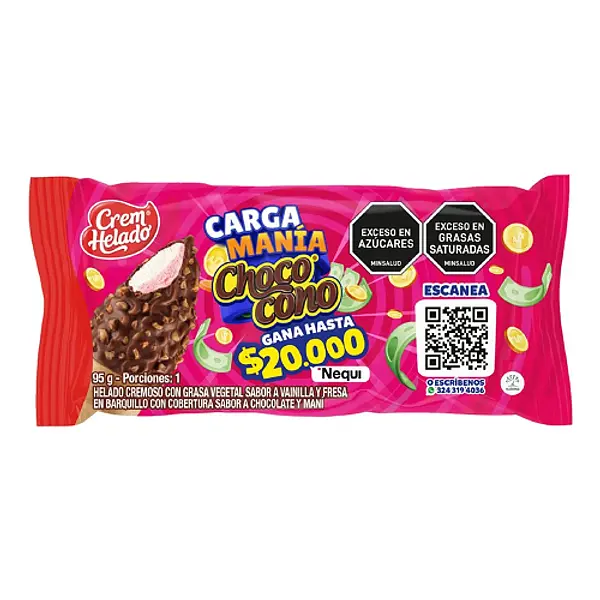 Helado Crem Helado Chococono Bkno Promocion
