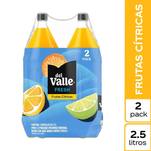 Jugo Del Valle Fresh Frutas Citricas X 2 Unidades