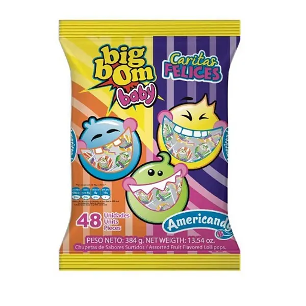 Chupeta Baby Caritas Felices X 48 Und