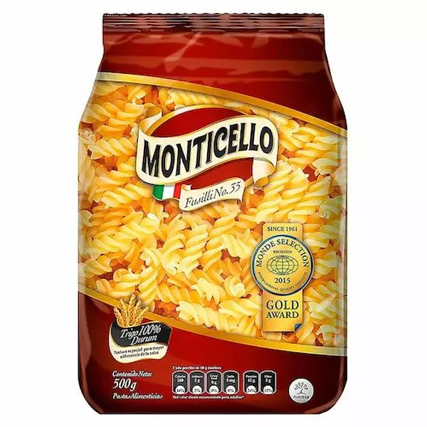 Pasta Monticello Fusilli