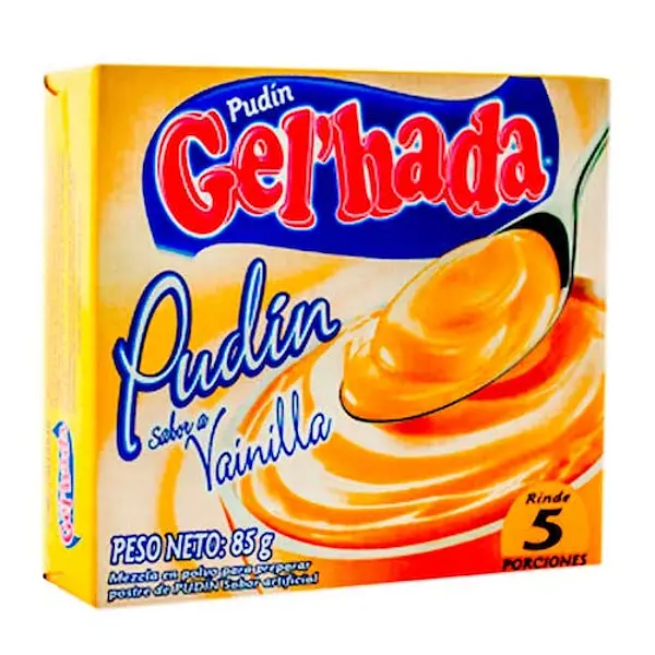 Pudin Gelada Vainilla