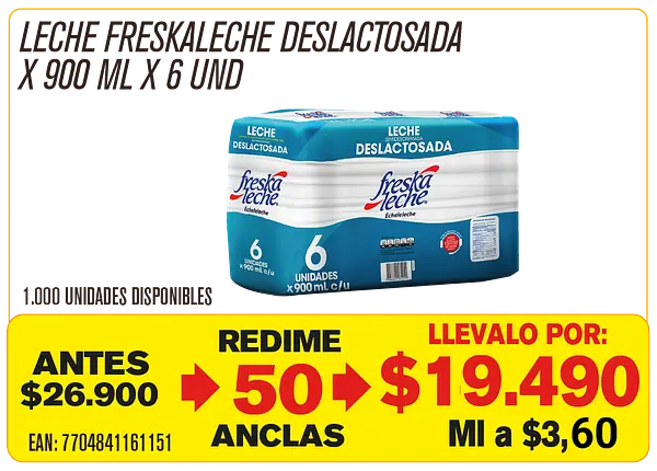 Leche Freskaleche Deslactosada