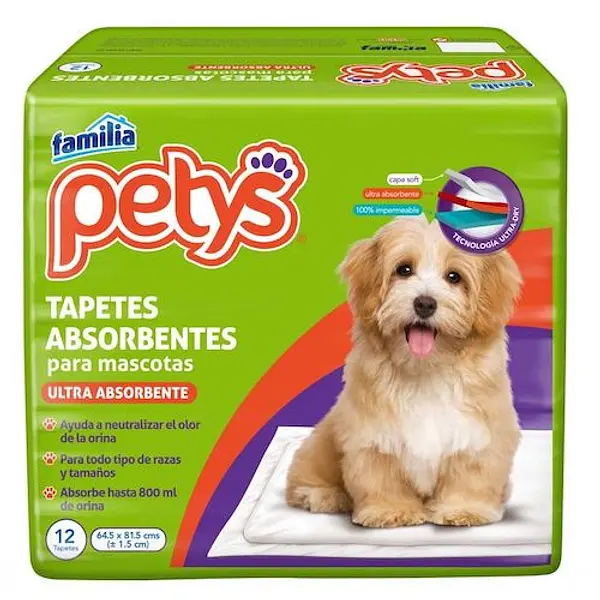 Tapete Absorbente Mascotas Petys