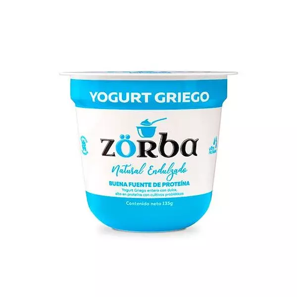 Yogurt Griego Zorba con Dulce