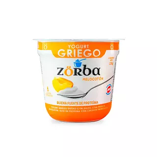 Yogurt Griego Zorba Melocotón