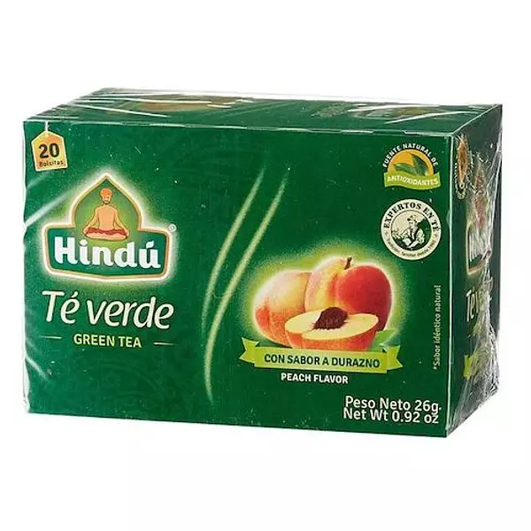 Té Hindu Verde Durazno