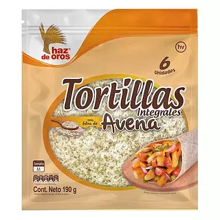 Tortillas Haz de Oros Integral Avena
