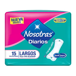 Protectores Nosotras Diarios Largos