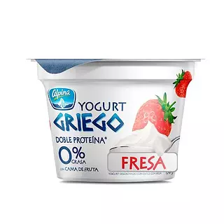 Yogurt Griego Fresa Alpina