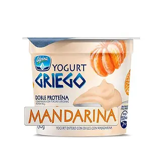 Yogurt Griego Mandarina Alpina