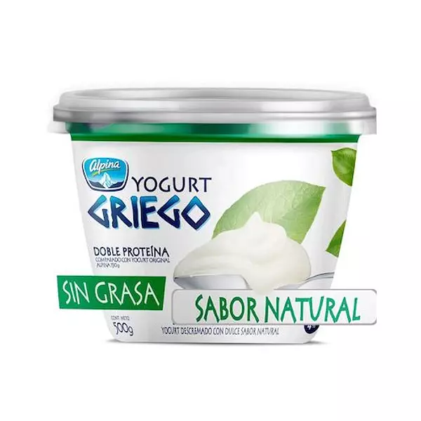 Yogurt Griego Natural Alpina