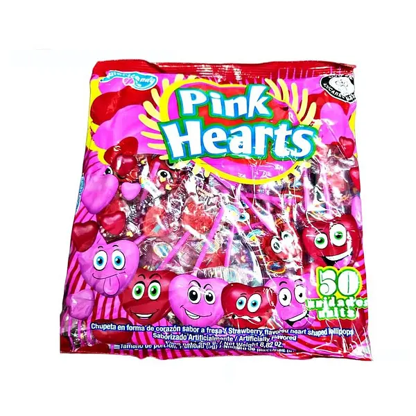 Chupeta Pink Heart Corazon