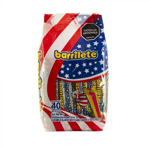 Barrilete Masticable Super