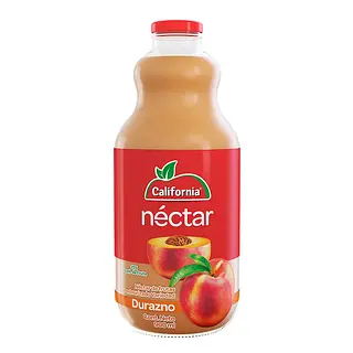 Jugo California Nectar Vidrio Durazno