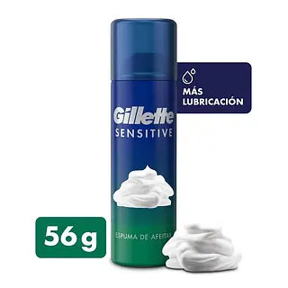 Espuma Gillette Foamy Sensitive 