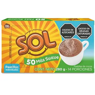 Chocolate Sol 50%  Azucar