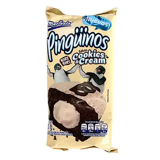 Bimbo Pinguinos cookies cream