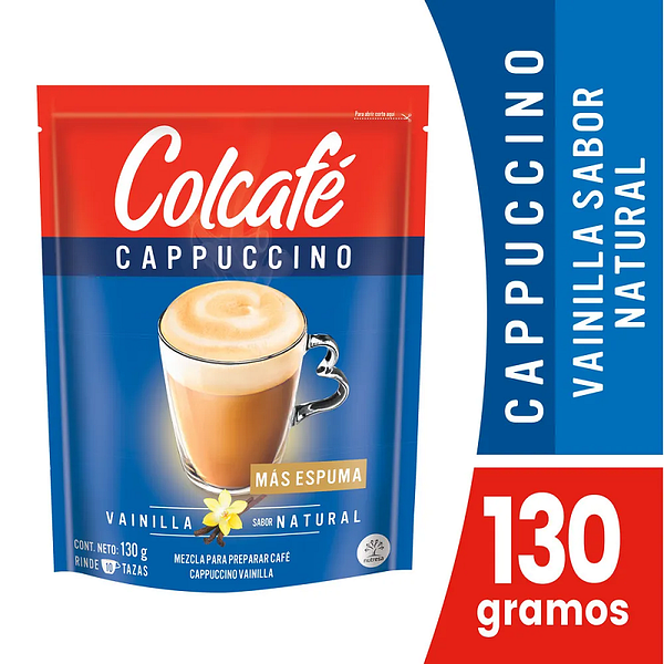 Cafe Colcafe Polvo Capuccino Vainilla