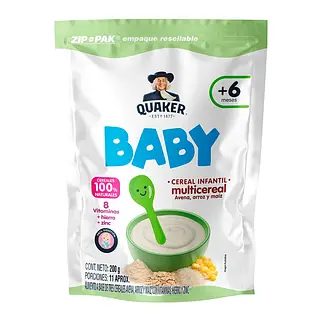 Avena Babyquaker Bolsa  3 Multicereal