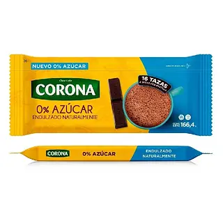 Chocolate Corona Sin Azucar 