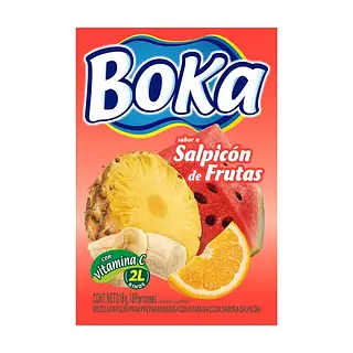 Refresco en polvo Boka Salpicon Frutas 