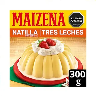 Natilla Maizena Postre 3 Leches