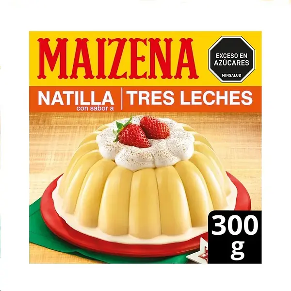 Natilla Maizena Postre 3 Leches