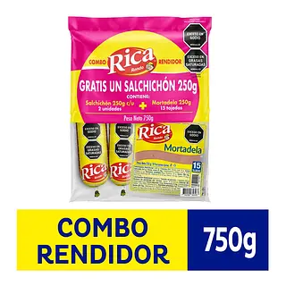 Rica Combo Gratis Salchicha 