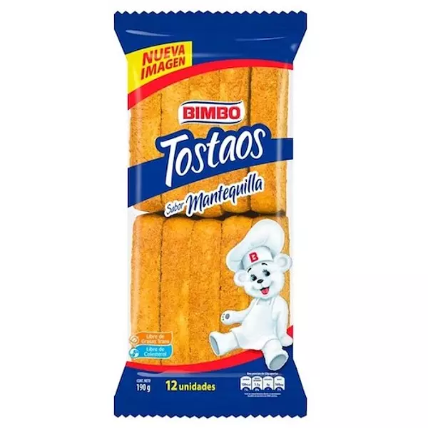 Tostados Mantequilla Bimbo