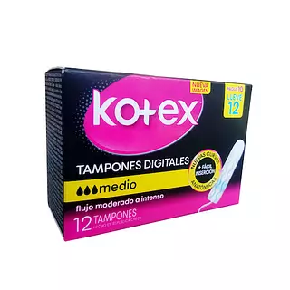 Tampones Kotex Medio