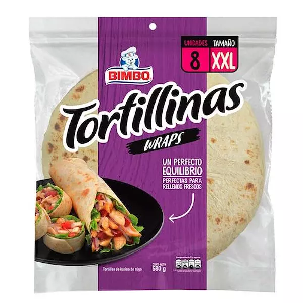 Tortillas Wraps Bimbo