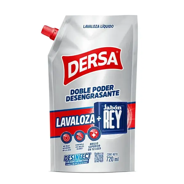 Lavaloza Liquido Dersa + Rey