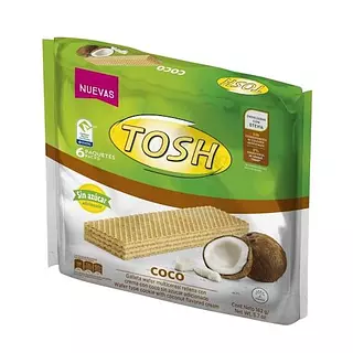 Galleta Noel Tosh Wafer Multicereal Coco