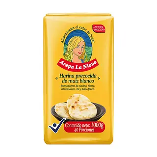 Harina Precocida La Nieve